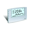 Szobatermosztát programozható LCD 2x1,5V/AA öntanuló 1v digitális 5-38°C 5A 250V fehér PERRY