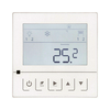 Kezelő hőérzékelő terem Modbus 5érintőgombbal 0-50°C IP20 LCR Touch temp LCD 4DI RS485 Thermokon