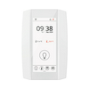 KNX kezelő hő- páraérzékelő 0..50°C 0..100%rH LCD fehér IP30 NOVOS Touch temp_rH Thermokon