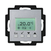 Kezelő hőérzékelő terem aktív 2x0..10V alu 0-50°C IP30 WRF06 temp LCD VV IType3 Thermokon