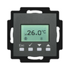 Kezelő hőérzékelő terem aktív 2x0..10V antracit 0-50°C IP30 WRF06 temp LCD VV IType3 Thermokon