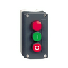 Tokozott vezérlő/jelző kombináció lámpa-I-O piros-zöld-piros 2-pozíció 1-z Harmony XALD Schneider