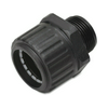 Tömszelence d12mm-gégecsőhöz UV-álló 12mm-átmérő M12x1.5 egyenes IP65 fekete SGL 1212 S Dietzel