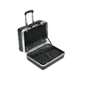 Szerszámkoffer üres gurulós koffer műanyag 255mm x 465mm x 352mm TOP CASE Weidmüller