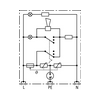 Túlfeszültség-korláltozó DEHNsafe kábelcsatornába és szerelvénydobozba 2P DSA 230 LA DEHN