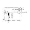 Túlfeszültség-korlátozó DEHNgate szélessávú koaxhoz 2A 1.5kA DGA FF TV DEHN