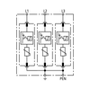 Túlfeszültség-korlátozó DEHNguard C T2 TNC 400V/AC 40kA 3M DG M TNC 440 DEHN