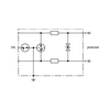 Túlfeszültség-korlátozó DEHNpipe  DPI MD 24 M 2S DEHN