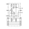 Túlfeszültség-korlátozó DEHNprotector kombinált 230V/AC 5kA adapter DPRO 230 NT DEHN