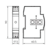 Túlfeszültség-levezető 3P 110V/AC 110V/DC 20A 2kA(L-N) 6.5kA(L+N-PE) VF110-AC DC OBO-BETTERMANN