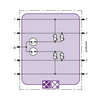 Túlfeszültségvédelmi modul BLITZDUCTOR XT Y-kapcsolással  BXT ML4 MY 250 DEHN