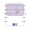 Túlfeszültségvédelmi modul BLITZDUCTOR XT Y-kapcsolással 250.0V/DC 3A BXT ML2 MY 250 DEHN