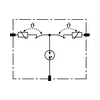 Túlfeszültségvédelmi modul DEHNrail M-hez 1P 230V/AC 25A 3kA(L-N) DR MOD 255 DEHN