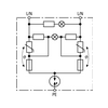 Túlfeszvédett 162 dugalj NSM-Protector C T3 2P 230V/AC 3kA(L-N) 5kA(L+N-PE) NSM PRO TW DEHN