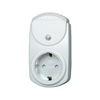 Túlfeszültségvédő dugaljadapter 230V/DC 16A 6kA(L-N) 6kA(L+N-PE) Kopp