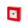 Tűzvédelmi kézi jelzésadó falonkívüli tűzriasztó (piros) műanyag piros üveglapos IP55 42RV GEWISS
