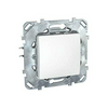 Unica vakfedél vakfedél fehér üres-jel IP40 műanyag karmos Schneider