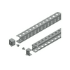 Univerzális keresztsín egysoros (2db) 1200mmx 40mmx 27mm fém Spacial SF/SM Schneider