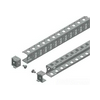 Univerzális keresztsín egysoros (2db) 800mmx 40mmx 27mm fém Spacial SF/SM Schneider