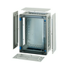 Üres szekrény ajtóval műanyag 360mmx 270mmx 163mm IP65 átlátszófedlél FP 0211 Hensel