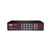 Hálózati switch Full Gigabit 8PoE + 2UpLink port  BACKBONE URMET