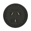 Utazó adapter DIN(F)->I(CN) kína, Ausztrália fekete 10A 250V LECTRA