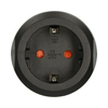 Utazó adapter DIN(F)->IN(D)/ZA(M) fekete 16A 250V (Indiába/Dél-Afrikába) BRENNENSTUHL LECTRA
