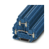 Átmenő sorkapocs TS35 2-szintes 24A 0.14-2.5mm2 kék csavaros csavaros UTTB 2,5 BU PHOENIX CONTACT