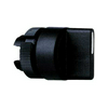 Választó fej darukapcsolóhoz műanyag d22 rövid forgatókaros 3-állású fekete Harmony XAC Schneider