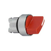 Választókapcsoló fej fém d22 rövid forgatókaros 2-állású reteszelt piros Harmony XB4 Schneider