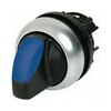 Választókapcsoló fej műanyag d22 világító működtetőkaros 2-állású reteszelt M22-WRLK-B EATON