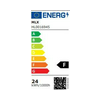 LED UFO lámpatest védett 30000h falonkívüli 1x 24W 220-240V 2050lm 4000K MLX BERING R LED HUNILUX