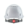 Védősisak szellőző sisakforma ABS 52-68mm fehér 440V-névleges Bolt100 Milwaukee