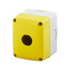 Vezérlőkészülék-tokozat d22 1-poz. rászerelhető műanyag sárga IP66 27Combi GEWISS