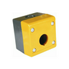 Vezérlőkészülék-tokozat d22 1-pozíció rászerelhető műanyag sárga VA Elektronika