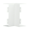 Vezetékcsatorna belső sarok fedél 60mm x 150mm x 90° bevonatos acél fényesfehér LFS Hager