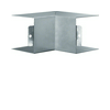 Vezetékcsatorna belső sarok fedél 60mm x 60mm x 90° szalaghorganyzott acél LFS Hager