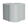 Vezetékcsatorna külső sarok állítható halogénmentes 60mm 110mm x 83-97° kúpfedél LFF Hager