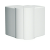 Vezetékcsatorna külső sarok állítható halogénmentes 60mm 110mm x 83-97° kúpfedél LFF Hager