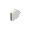 Vezetékcsatorna lapos sarok fedéllel alap+fedél 40mm x 60mm x 45° acél LUWB 40060 Niedax