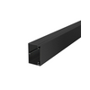 Vezetékcsatorna műanyag 60mm x 40mm x 2000mm fekete kezeletlen WDK40060SW OBO-BETTERMANN