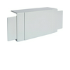 Vezetékcsatorna T-idom 90mm x 60mm kúpfedél kezeletlen műanyag világosszürke LF/LFH Hager