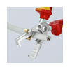 Vezetékcsupaszító fogó kábbelvágóval 0-5mm 0-10mm2 16mm-benyúlás körvágó  érvágóval 1000V KNIPEX