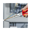 Vezetékcsupaszító fogó kábbelvágóval 0-5mm 0-10mm2 16mm-benyúlás körvágó  érvágóval 1000V KNIPEX