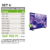 Vezetékösszekötő 24-32A/450V 6600db +Samsung TV Wago Profiset SET-6 WAGO