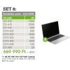 Vezetékösszekötő 24-32A/450V 7600db +HP laptop Wago Profiset SET-8 WAGO