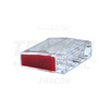 Vezetékösszekötő átlátszó 4-pólus 0,5-2,7mm2 24A 450V piros TRACON