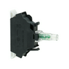 Világító blokk LED 230-240V/AC fehér-fényű előlapra rugószorításos Harmony XB4/XB5 Schneider