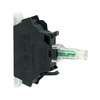 Világító blokk LED 24V/AC 24V/DC fehér-fényű előlapra rugószorításos Harmony XB4/XB5 Schneider