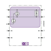 Villámáram-levezető BLITZDUCTOR XT Ex (i)-vel 6.0V/DC 10kA BXT ML2 BD HF EX 6 DEHN